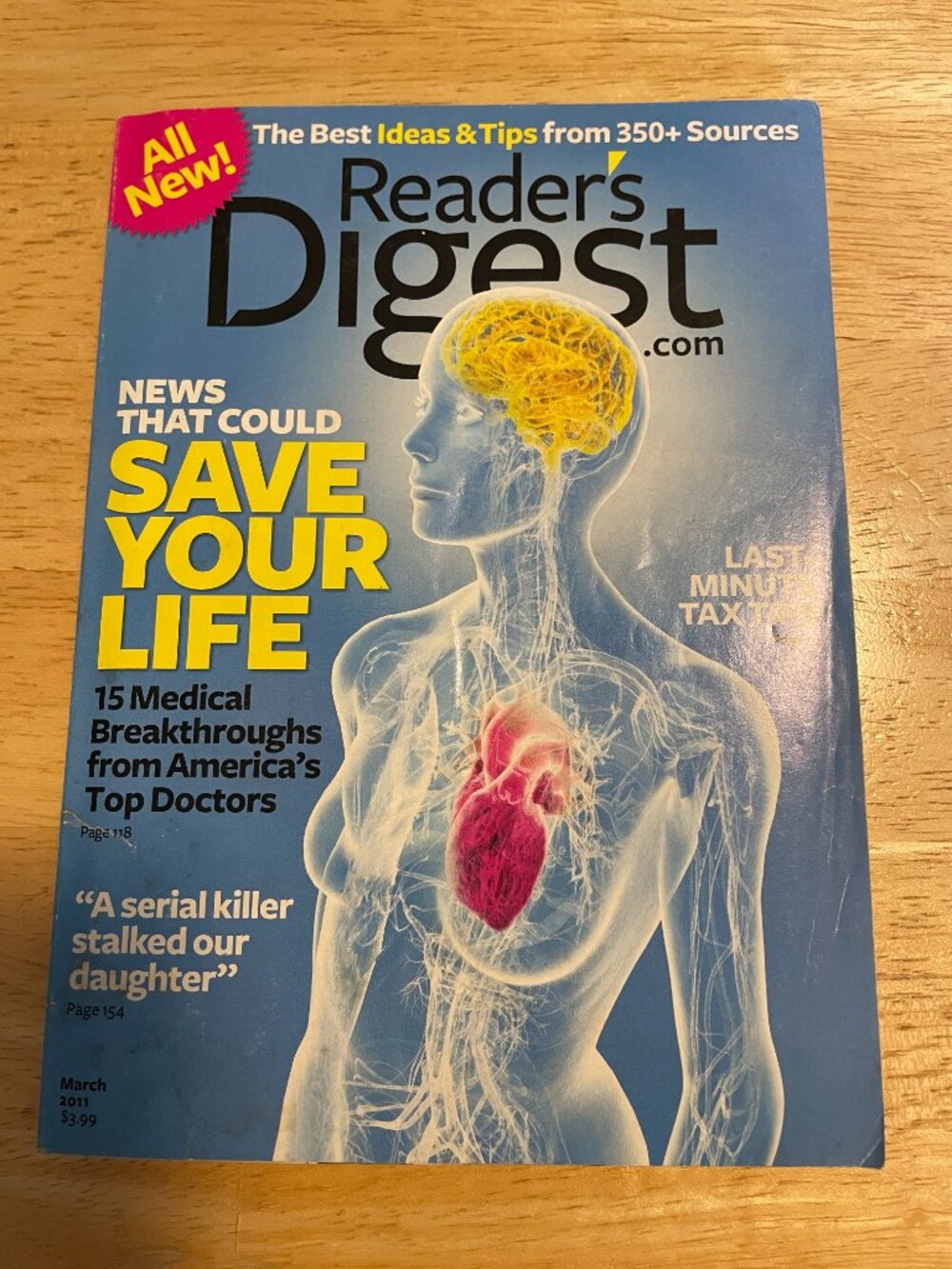 READER'S DIGEST (THE BEST IDEAS & TIPS FROM 350 SOURCES)
